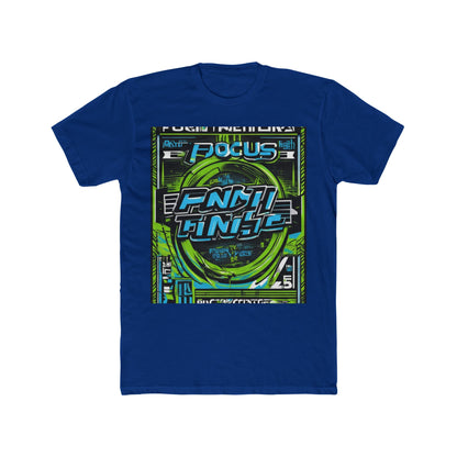 boostlete-iron-intent-type-focus-finish-big-retro-0177 — Unisex Cotton Crew Tee (NL 3600)