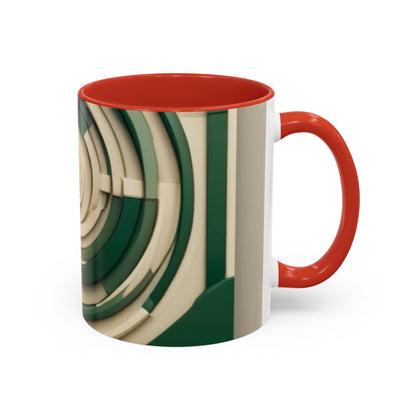 boostlete-mile-by-mile-icon-target-3d-modern-0306 — Accent Mug 11/15oz