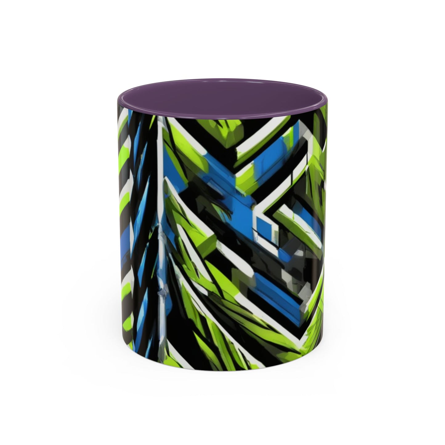 boostlete-rise-grind-pattern-chevron-isometric-0195 — Accent Mug 11oz/15oz