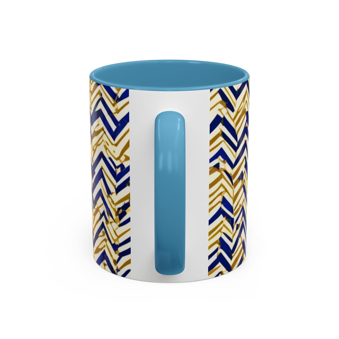 boostlete-boost-mode-pattern-ekg-line-art-0091 — Accent Mug 11oz/15oz