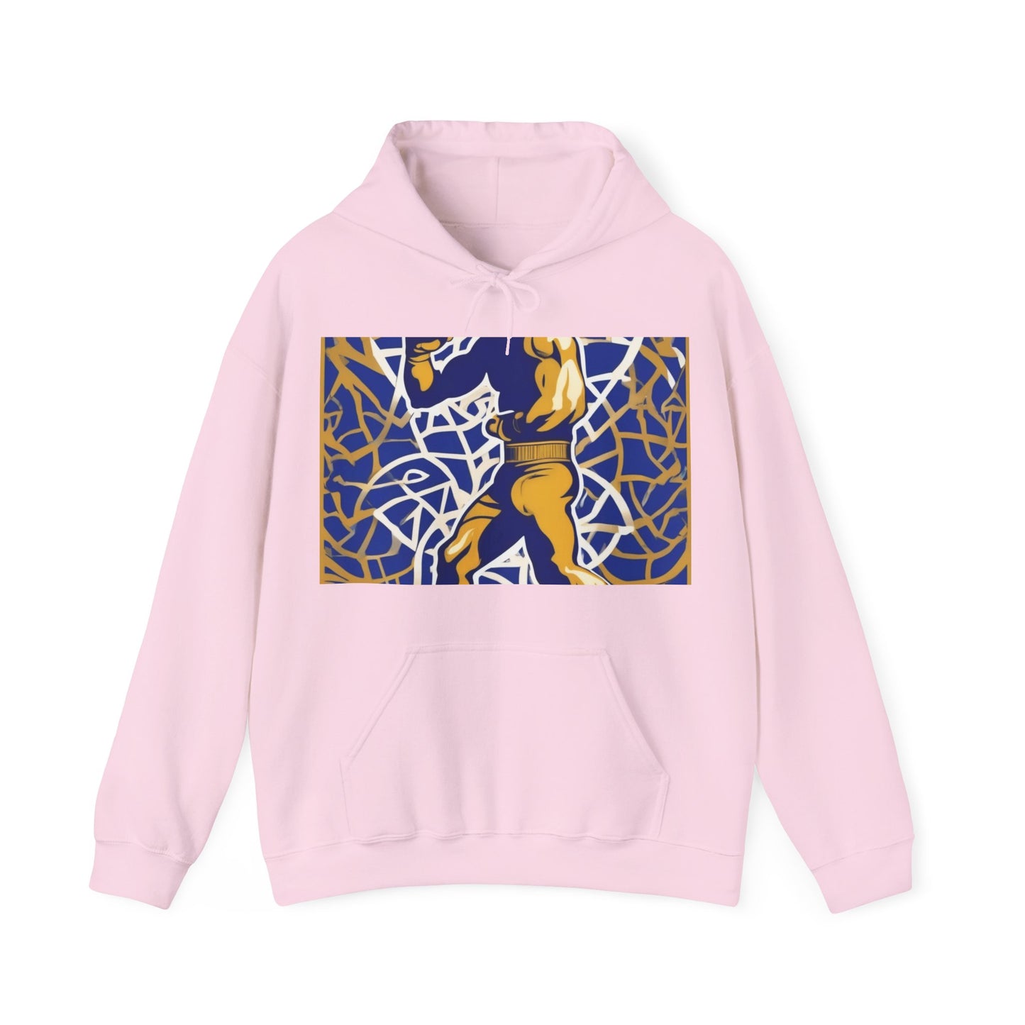 boostlete-field-day-scene-boxer-offset-paper-0776 — Unisex Heavy Blend Hoodie (G18500)