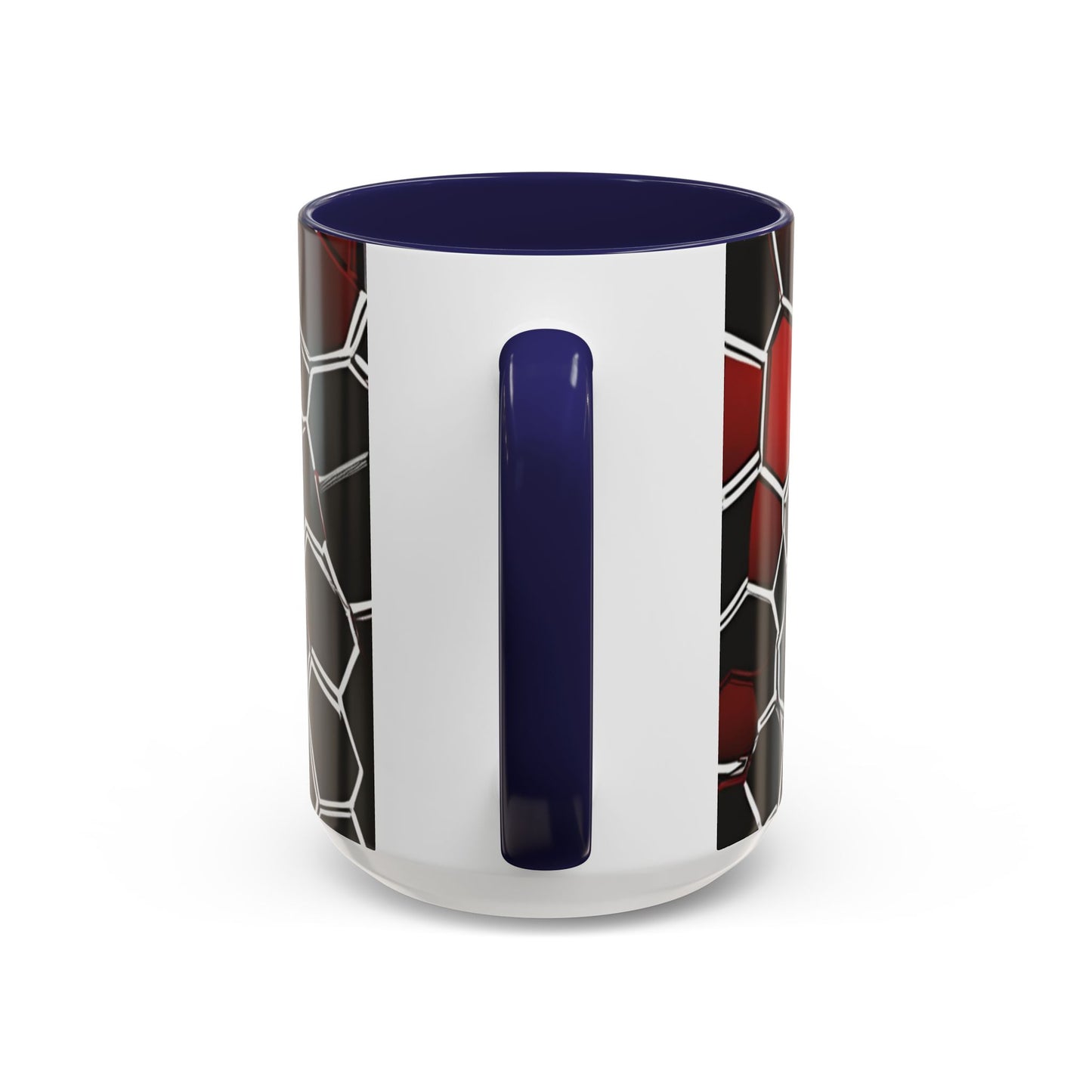 boostlete-quiet-power-pattern-hex-vector-0039 — Accent Mug 11/15oz