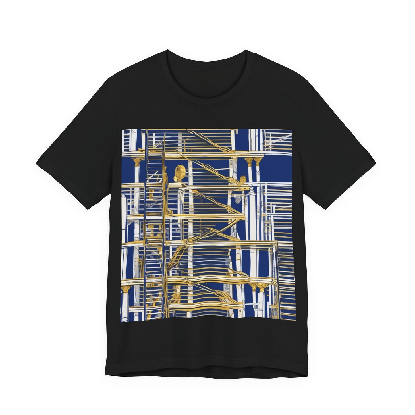 boostlete-rise-grind-icon-ladder-high-engraved-0238 — Unisex Jersey Short Sleeve (B+C 3001)