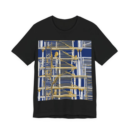 boostlete-rise-grind-icon-ladder-high-engraved-0238 — Unisex Jersey Short Sleeve (B+C 3001)