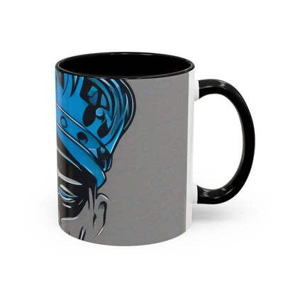 boostlete-am-crew-icon-crown-grainy-monoline-0022 — Accent Mug 11oz/15oz