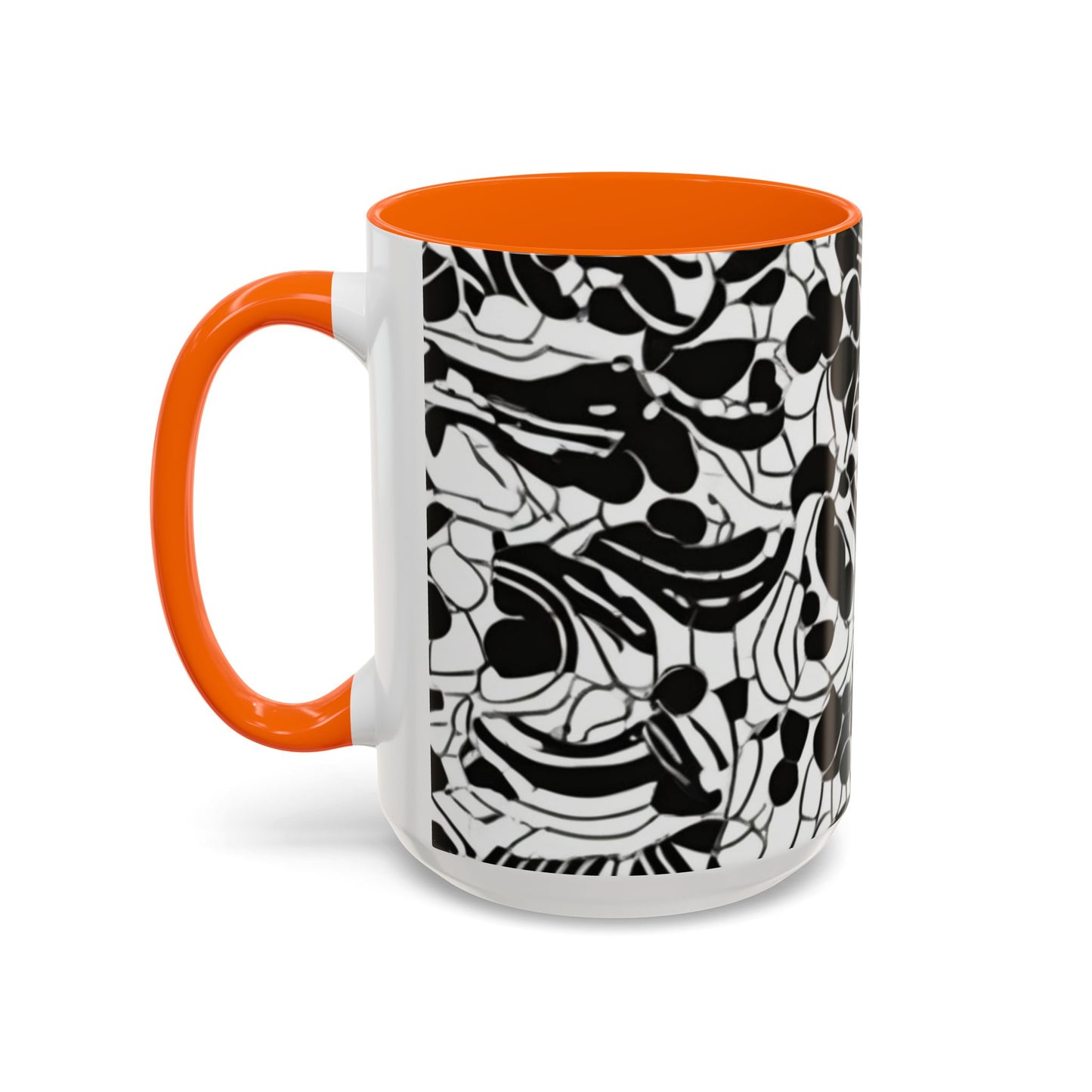boostlete-rise-grind-pattern-dotted-line-art-0483 — Accent Mug 11/15oz