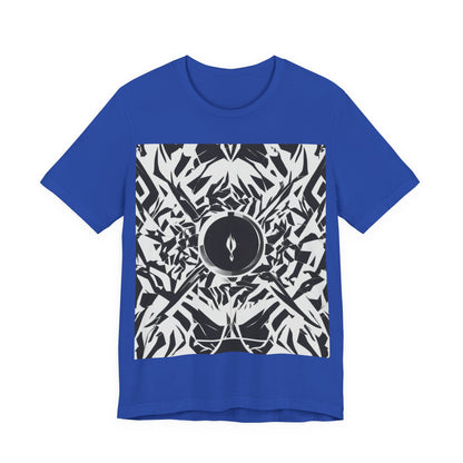 boostlete-am-crew-icon-flame-matte-geometric-0286 — Unisex Jersey Short Sleeve (B+C 3001)