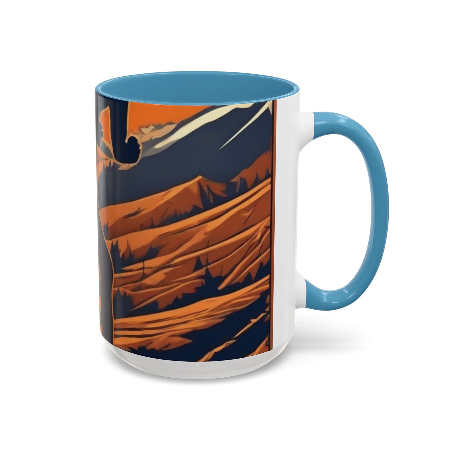 boostlete-iron-intent-scene-trail-3d-retro-0764 — Accent Mug 11/15oz
