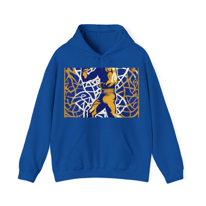 boostlete-field-day-scene-boxer-offset-paper-0776 — Unisex Heavy Blend Hoodie (G18500)