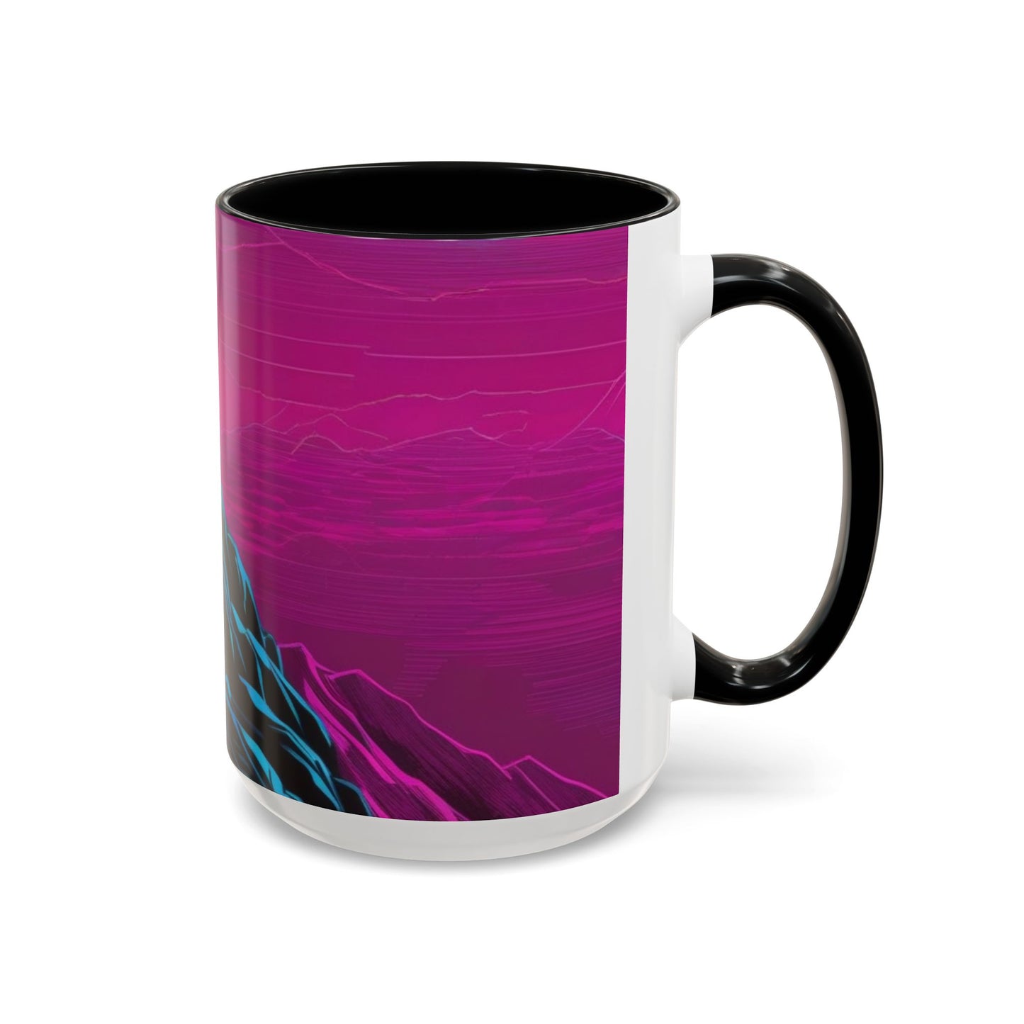 boostlete-boost-mode-scene-trail-neon-blueprint-0832 — Accent Mug 11/15oz