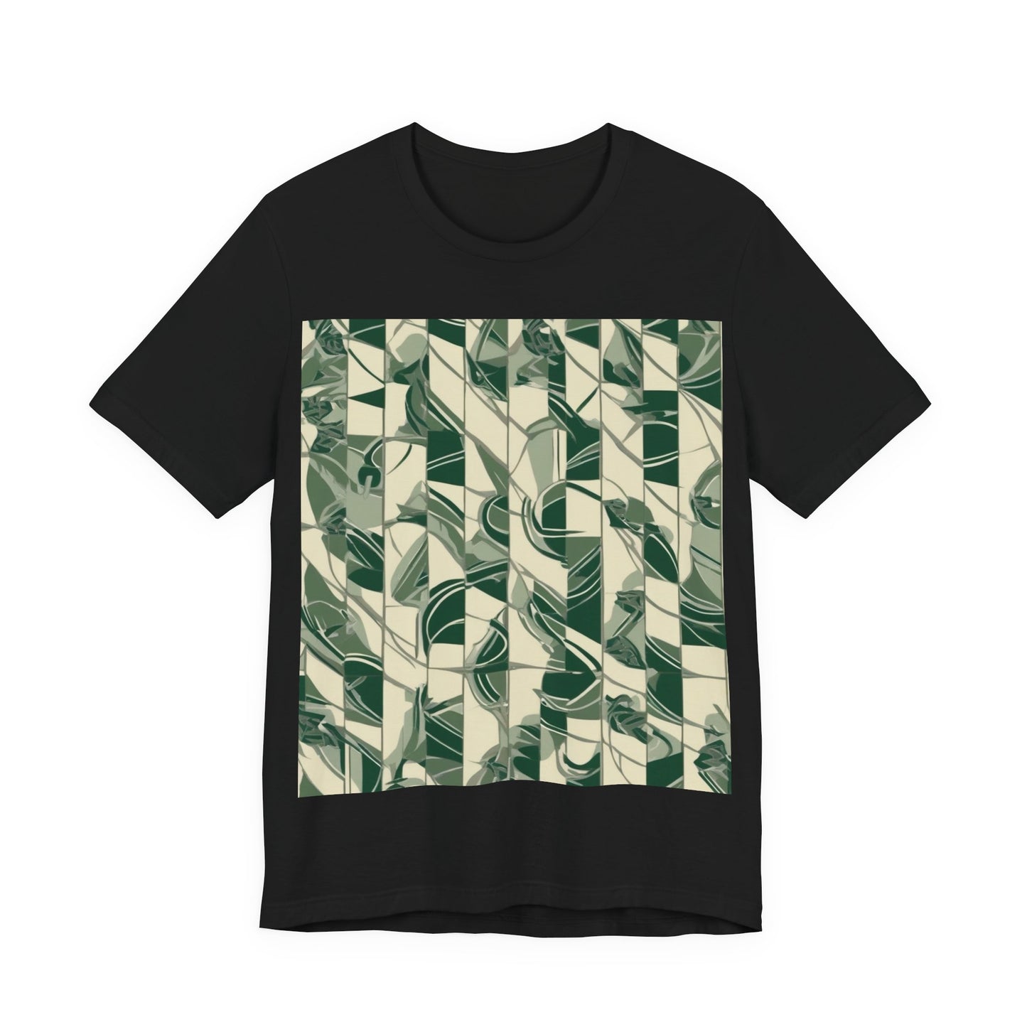 boostlete-mile-by-mile-pattern-stair-steps-athletic-0143 — Unisex Jersey Short Sleeve (B+C 3001)