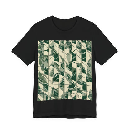 boostlete-mile-by-mile-pattern-stair-steps-athletic-0143 — Unisex Jersey Short Sleeve (B+C 3001)