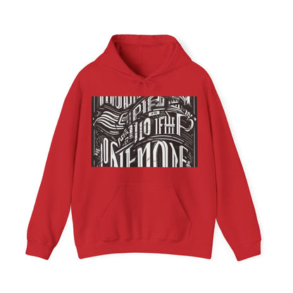 boostlete-mile-by-mile-type-one-more-split-line-art-0001 — Unisex Heavy Blend Hooded Sweatshirt (Gildan)
