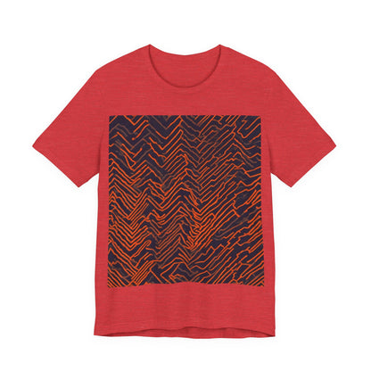 boostlete-field-day-pattern-ekg-modern-0087 — Unisex Jersey Short Sleeve (B+C 3001)