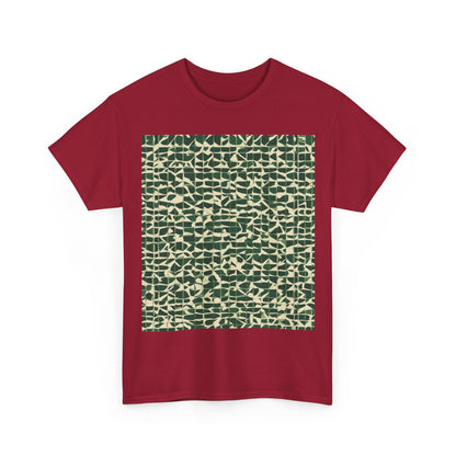 boostlete-iron-intent-pattern-plate-number-isometric-0099 — Unisex Heavy Cotton Tee (Gildan 5000)