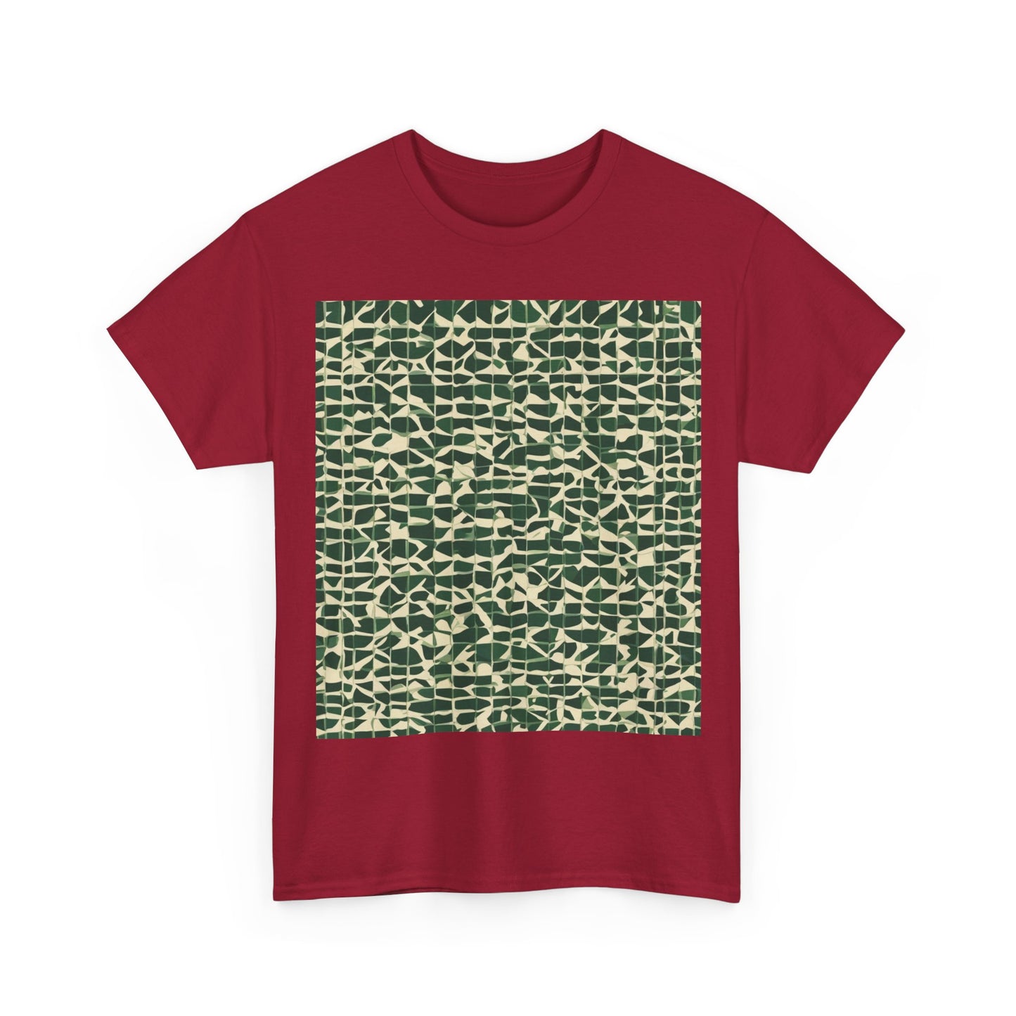 boostlete-iron-intent-pattern-plate-number-isometric-0099 — Unisex Heavy Cotton Tee (Gildan 5000)