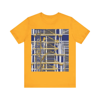 boostlete-rise-grind-icon-ladder-high-engraved-0238 — Unisex Jersey Short Sleeve (B+C 3001)