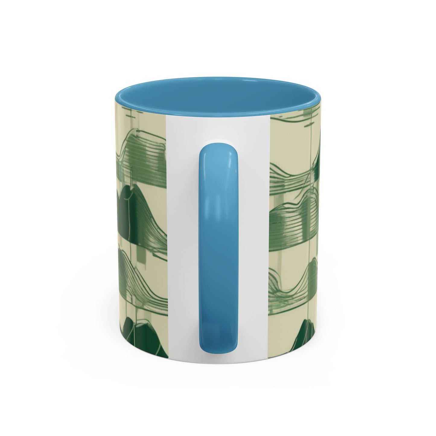 boostlete-mile-by-mile-pattern-audio-blueprint-0971 — Accent Mug 11/15oz