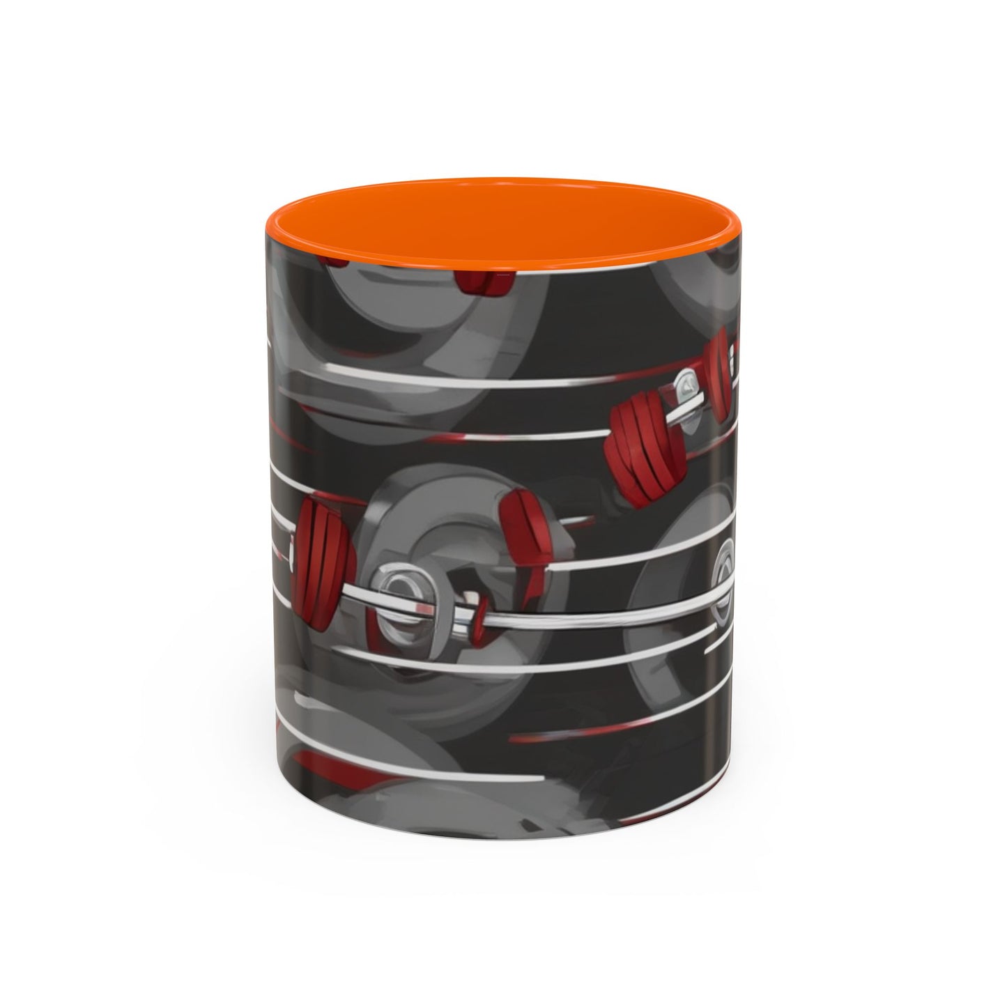 boostlete-rise-grind-icon-barbell-matte-vector-0138 — Accent Mug 11oz/15oz