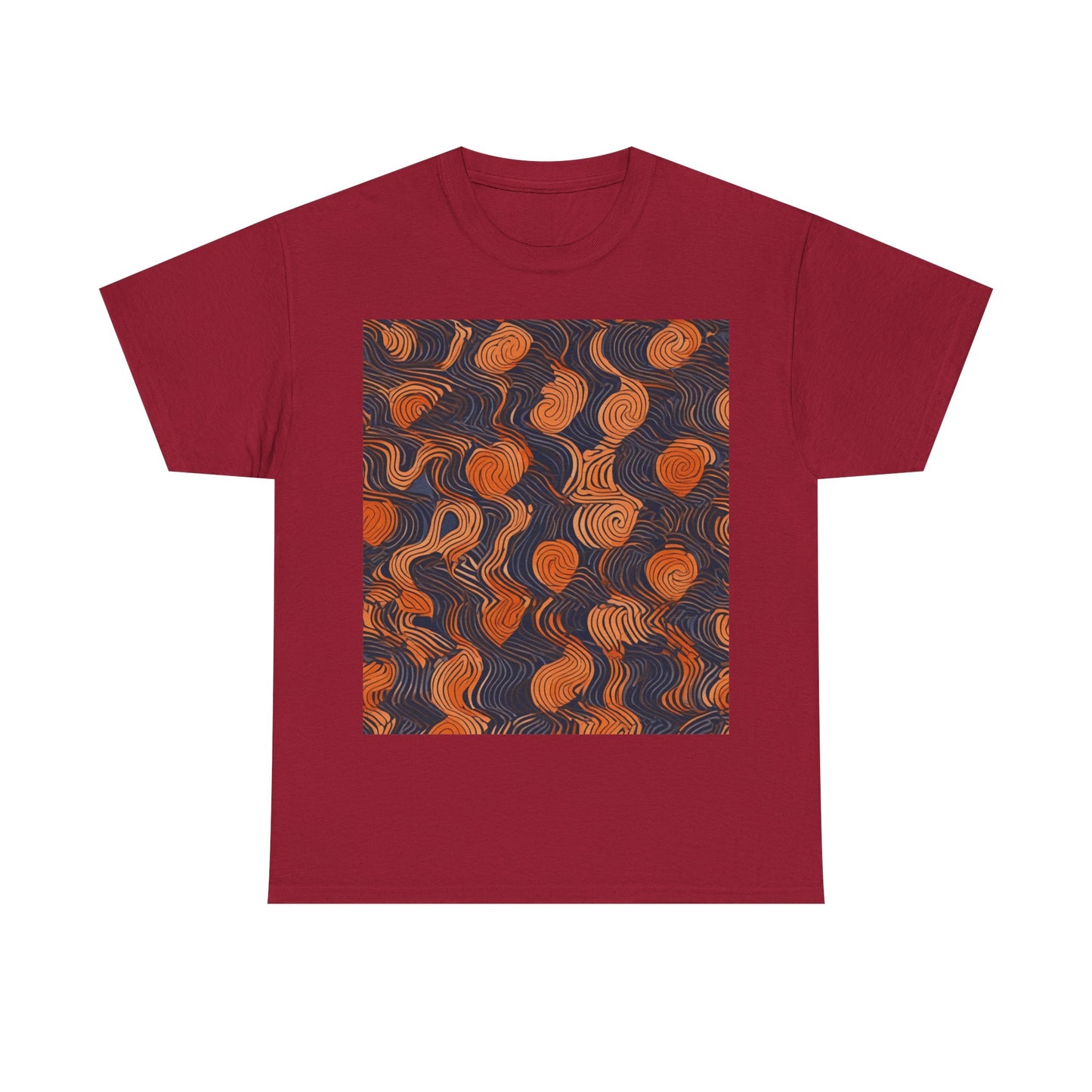 boostlete-iron-intent-pattern-topographic-engraved-0019 — Unisex Heavy Cotton Tee (Gildan 5000)