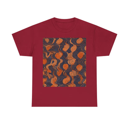 boostlete-iron-intent-pattern-topographic-engraved-0019 — Unisex Heavy Cotton Tee (Gildan 5000)