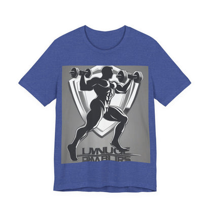 boostlete-mile-by-mile-scene-lunge-3d-athletic-0020 — Unisex Jersey Short Sleeve (B+C 3001)