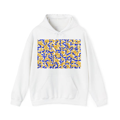 boostlete-rise-grind-pattern-sprint-isometric-0319 — Unisex Heavy Blend Hooded Sweatshirt (Gildan)
