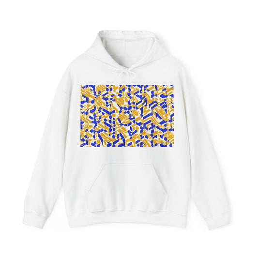 boostlete-rise-grind-pattern-sprint-isometric-0319 — Unisex Heavy Blend Hooded Sweatshirt (Gildan)