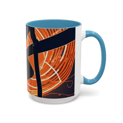 boostlete-iron-intent-scene-hurdler-neon-modern-0264 — Accent Mug 11oz/15oz