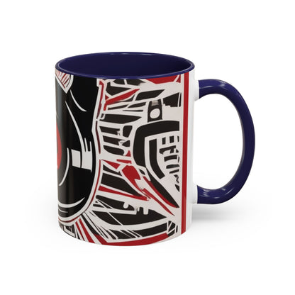 boostlete-recovery-progress-icon-kettlebell-outline-industrial-0366 — Accent Mug 11oz/15oz