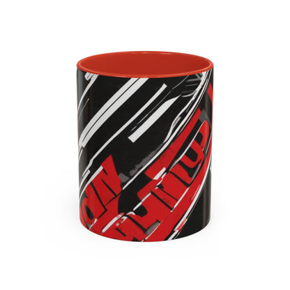 boostlete-recovery-progress-type-show-up-diagonal-paper-0109 — Accent Mug 11oz/15oz