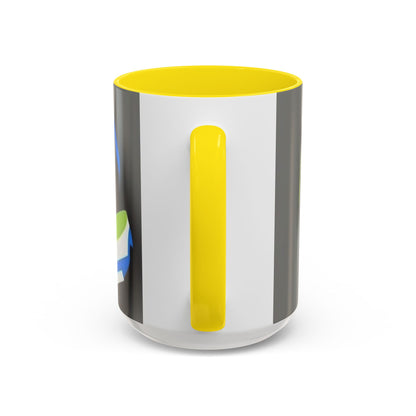 boostlete-quiet-power-icon-sneaker-duotone-paper-0066 — Accent Mug 11oz/15oz