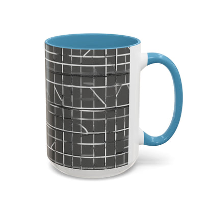 boostlete-rise-grind-pattern-plate-number-monoline-0291 — Accent Mug 11/15oz