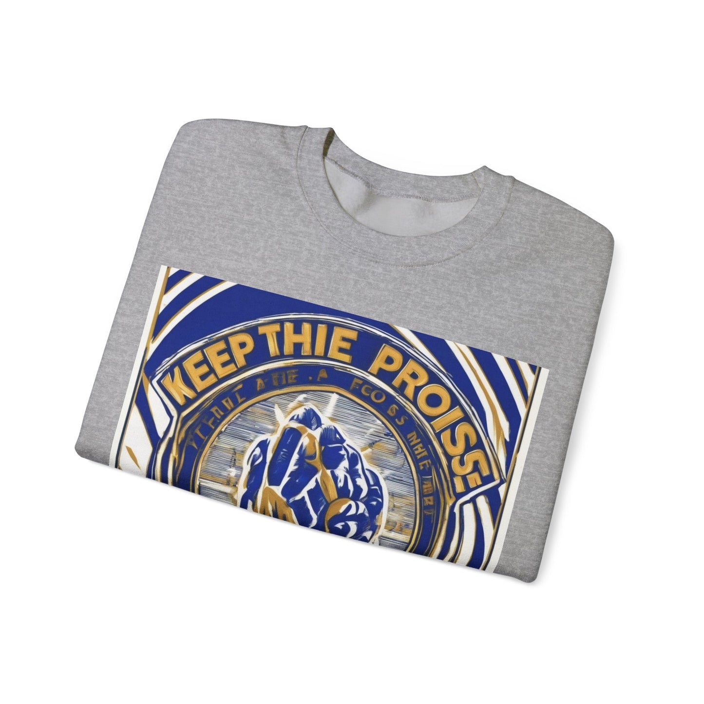 boostlete-pr-season-type-keep-the-promise-arc-athletic-0045 — Unisex Heavy Blend Crewneck Sweatshirt (Gildan)