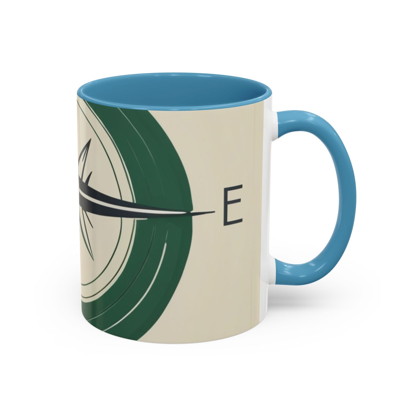 boostlete-iron-intent-icon-compass-soft-blueprint-0614 — Accent Mug 11/15oz