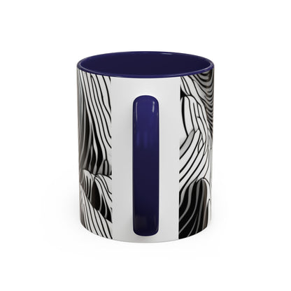boostlete-field-day-pattern-topographic-isometric-0211 — Accent Mug 11oz/15oz