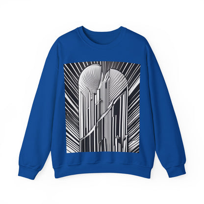 boostlete-boost-mode-icon-sunrise-soft-athletic-0046 — Unisex Heavy Blend Crewneck Sweatshirt (Gildan)