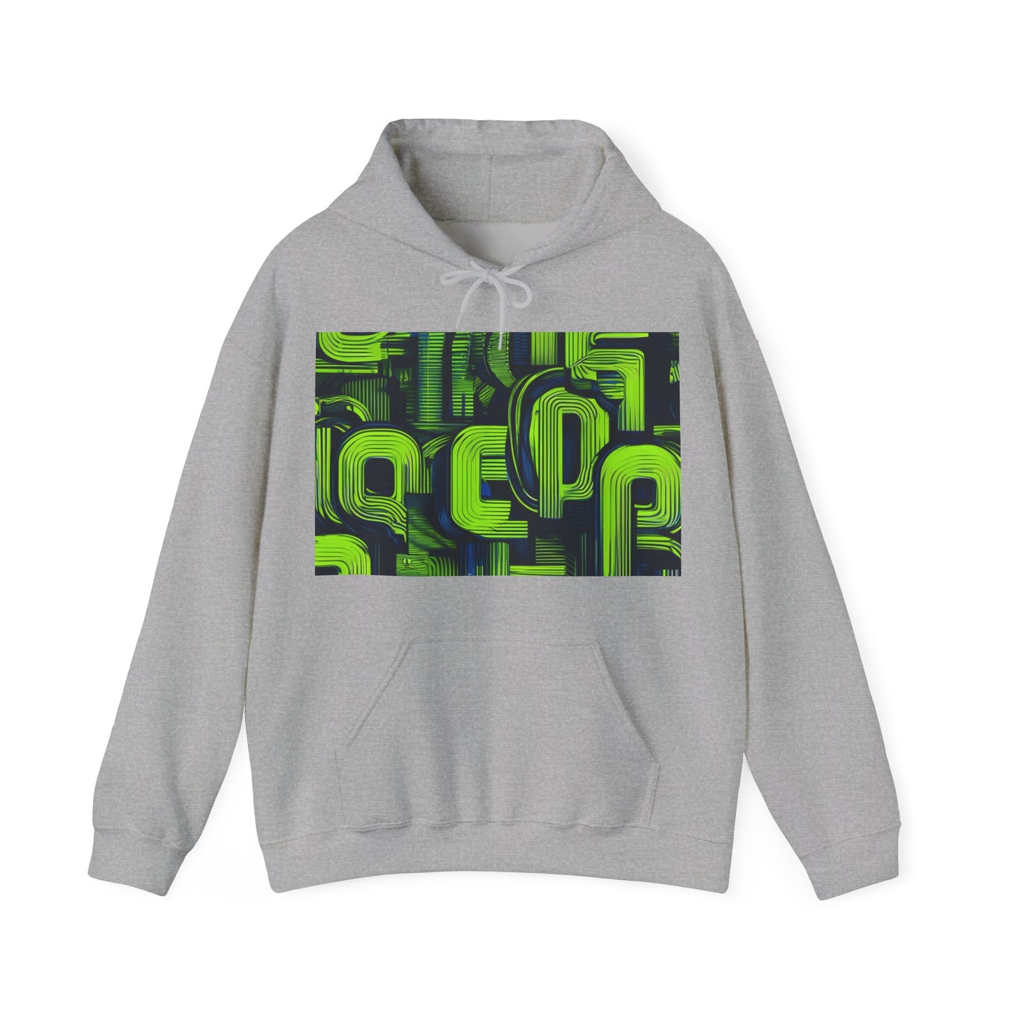 boostlete-boost-mode-type-progress-beats-perfect-vertical-engraved-0253 — Unisex Heavy Blend Hooded Sweatshirt (Gildan)