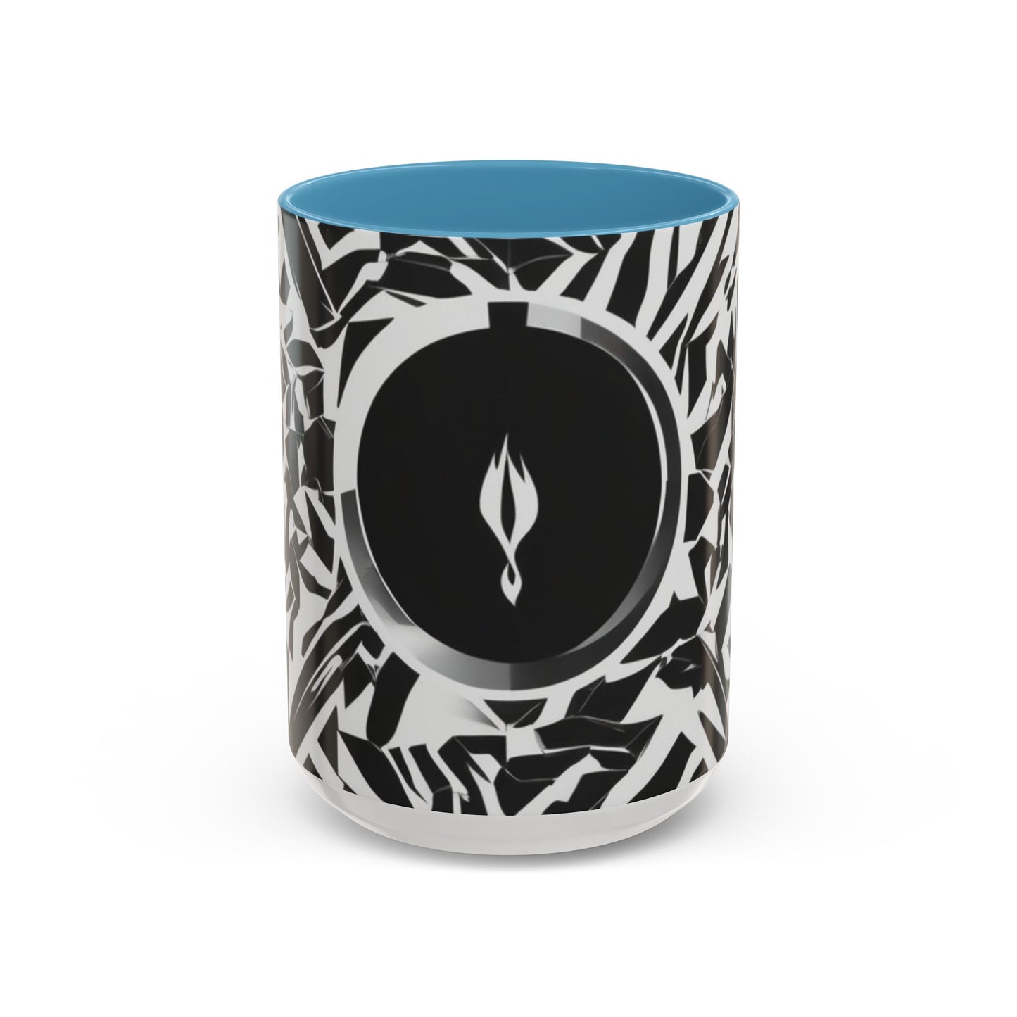 boostlete-am-crew-icon-flame-matte-geometric-0286 — Accent Mug 11oz/15oz