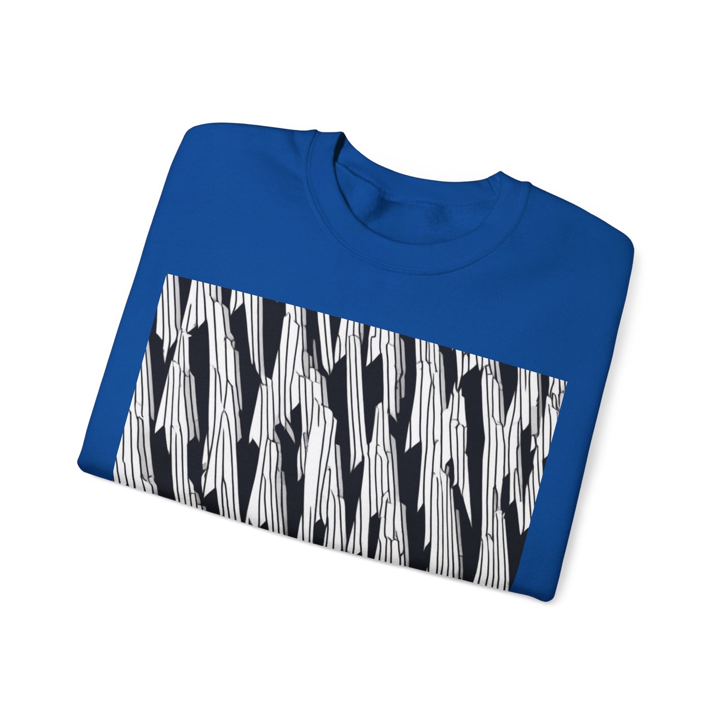 boostlete-iron-intent-pattern-micro-isometric-0199 — Unisex Heavy Blend Crewneck Sweatshirt (Gildan)