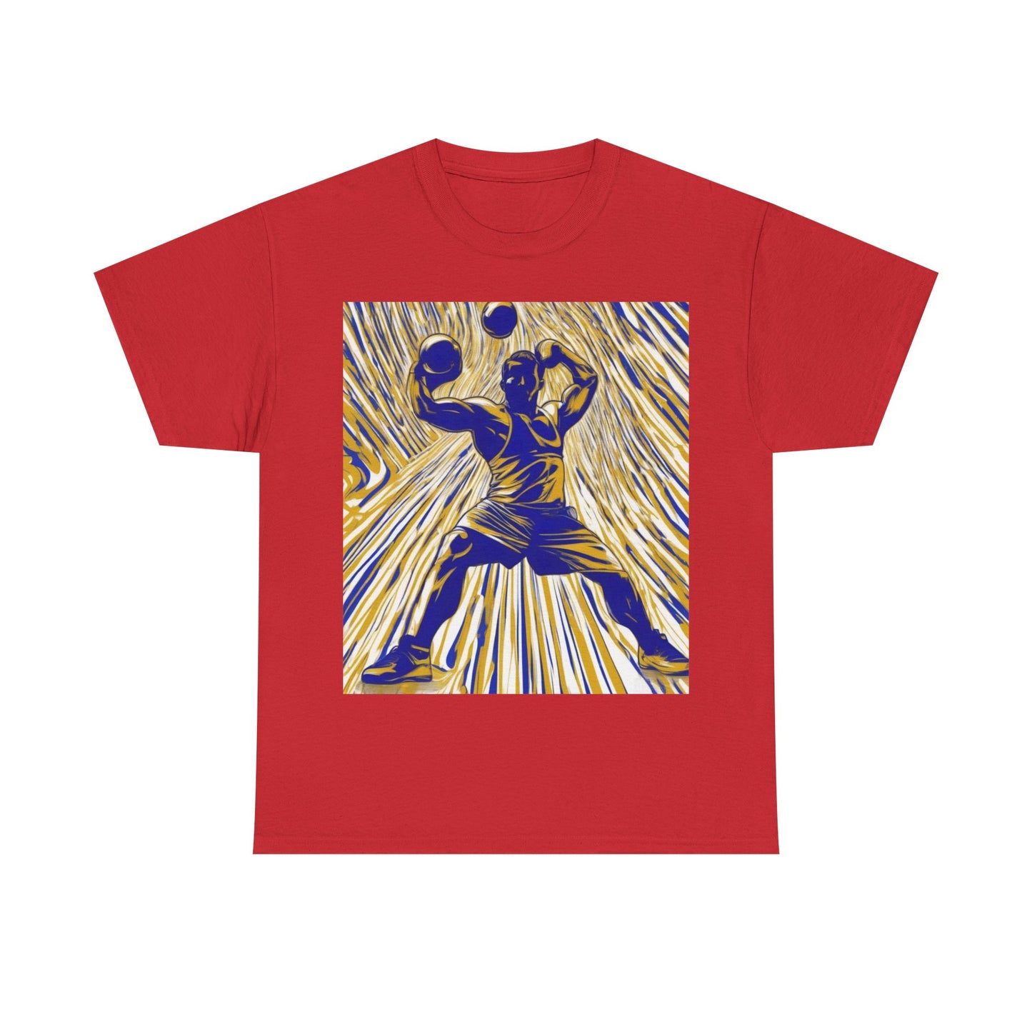 boostlete-rise-grind-scene-kettlebell-speed-engraved-0180 — Unisex Heavy Cotton Tee (Gildan 5000)