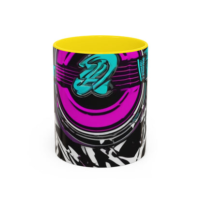 boostlete-boost-mode-type-again-badge-monoline-0293 — Accent Mug 11oz/15oz