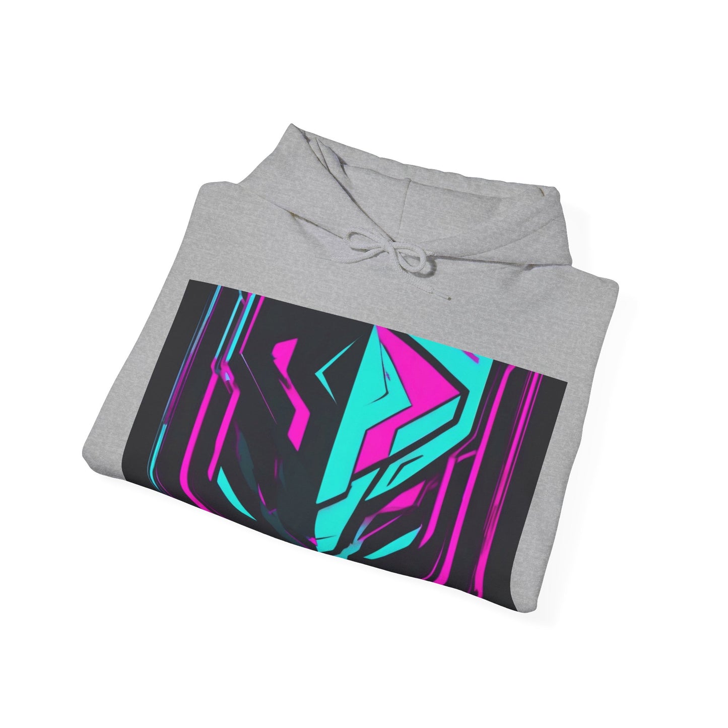 boostlete-pr-season-icon-shield-speed-industrial-0270 — Unisex Heavy Blend Hooded Sweatshirt (Gildan)