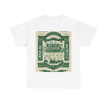 boostlete-rise-grind-type-sin-excusas-banner-monoline-0097 — Unisex Heavy Cotton Tee (Gildan 5000)