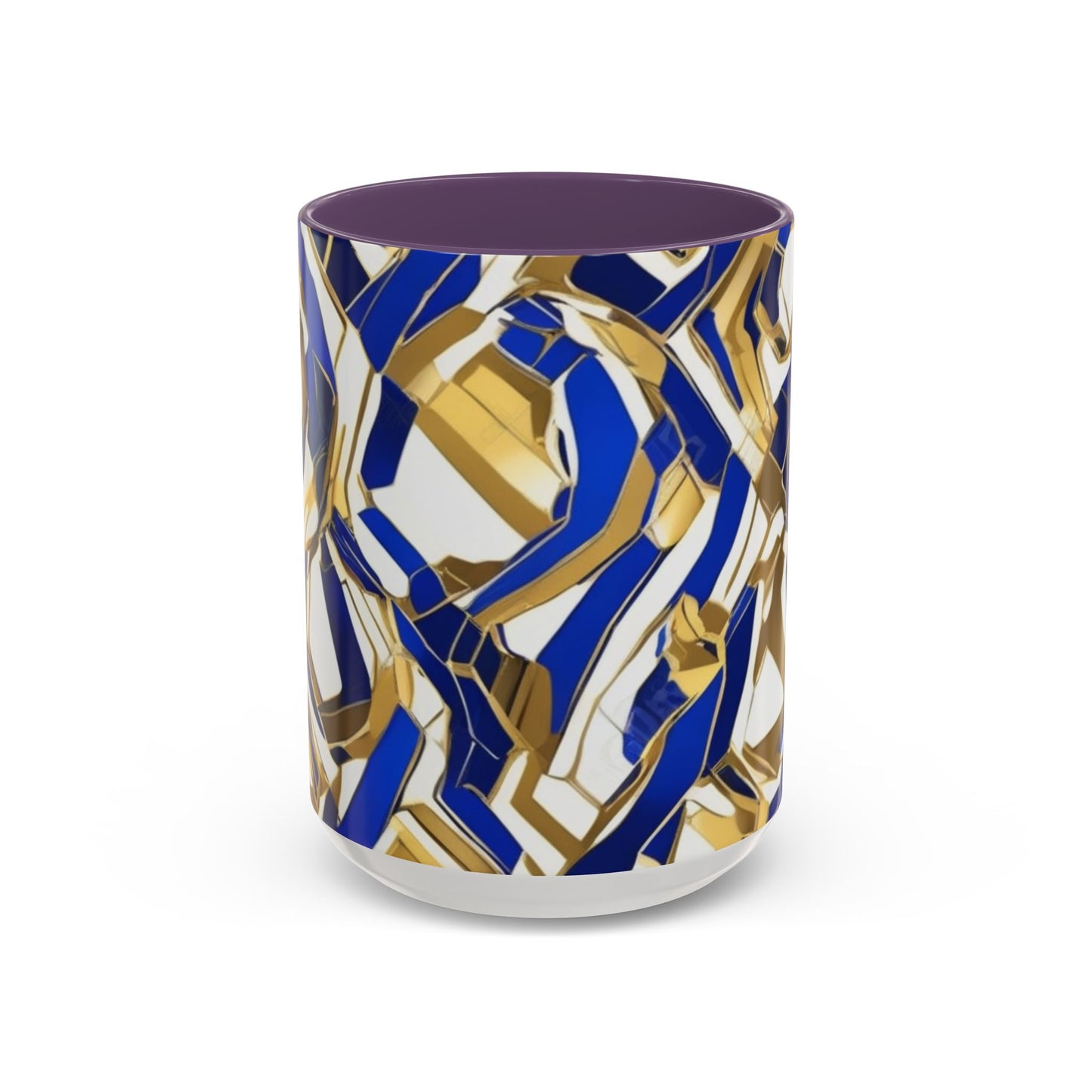boostlete-boost-mode-pattern-hex-athletic-0611 — Accent Mug 11/15oz