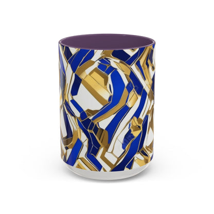 boostlete-boost-mode-pattern-hex-athletic-0611 — Accent Mug 11/15oz