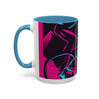 boostlete-rise-grind-scene-cyclist-outline-vector-0868 — Accent Mug 11/15oz