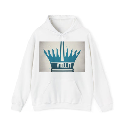 boostlete-am-crew-icon-crown-matte-industrial-0058 — Unisex Heavy Blend Hooded Sweatshirt (Gildan)