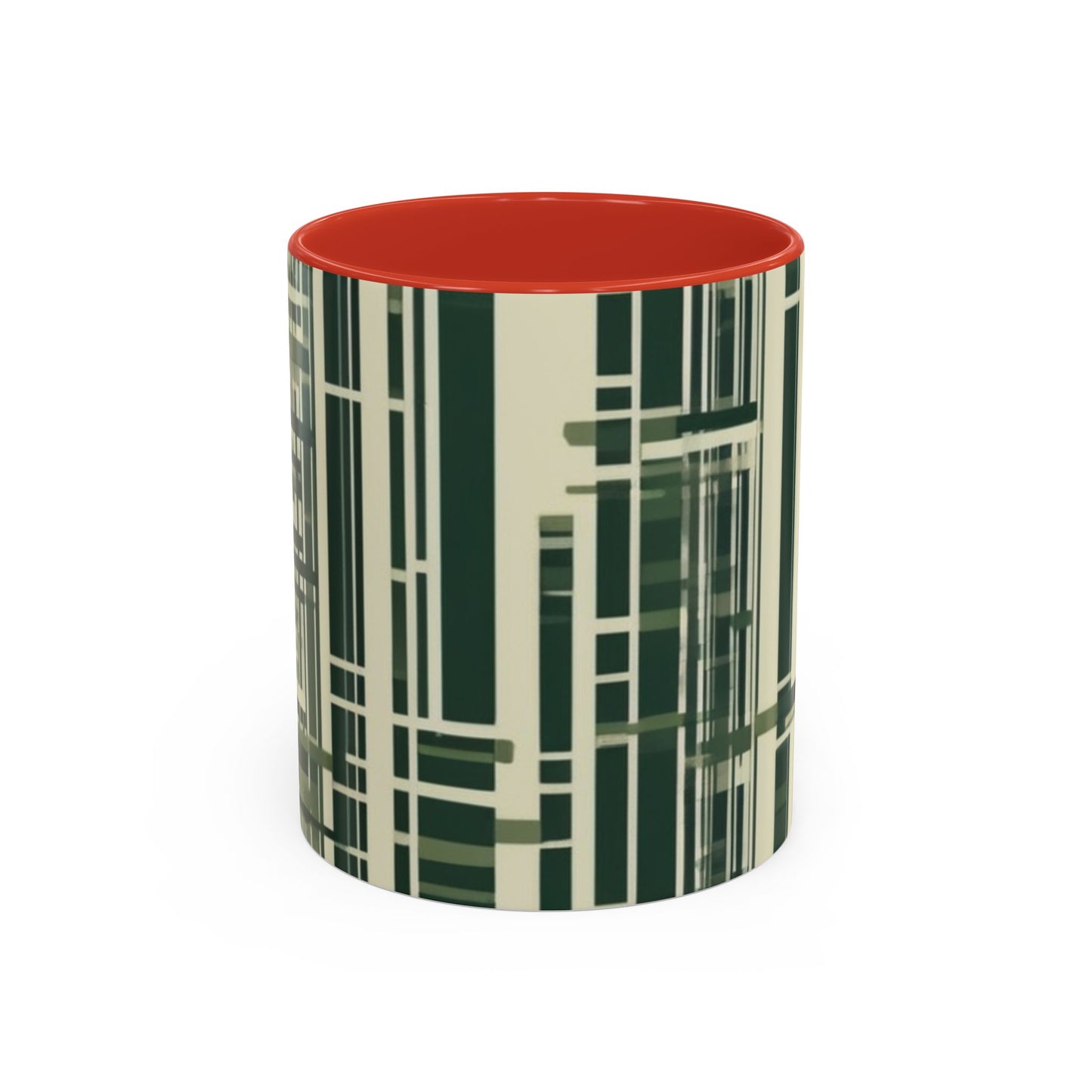 boostlete-quiet-power-pattern-barcode-blueprint-0167 — Accent Mug 11/15oz