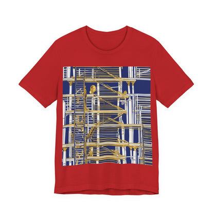 boostlete-rise-grind-icon-ladder-high-engraved-0238 — Unisex Jersey Short Sleeve (B+C 3001)